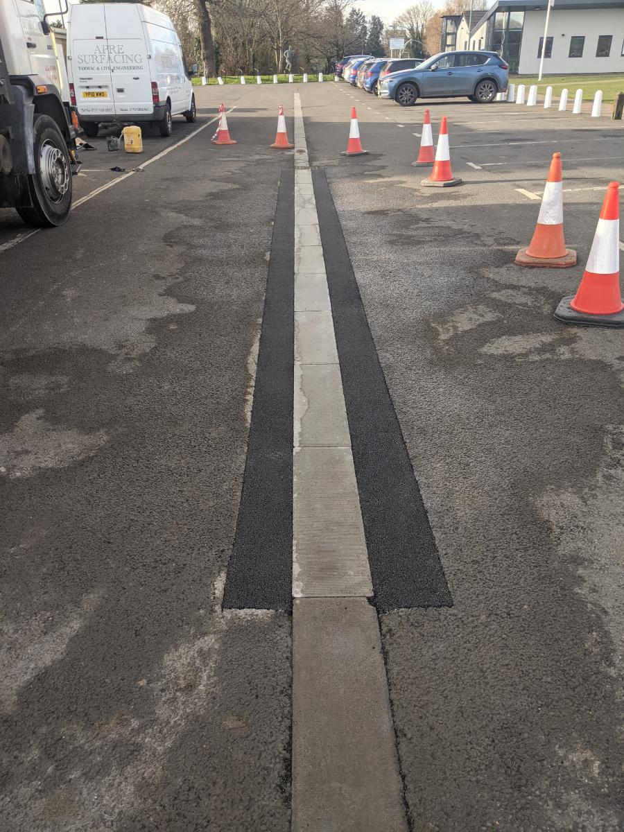 Little Stoke car park repairs