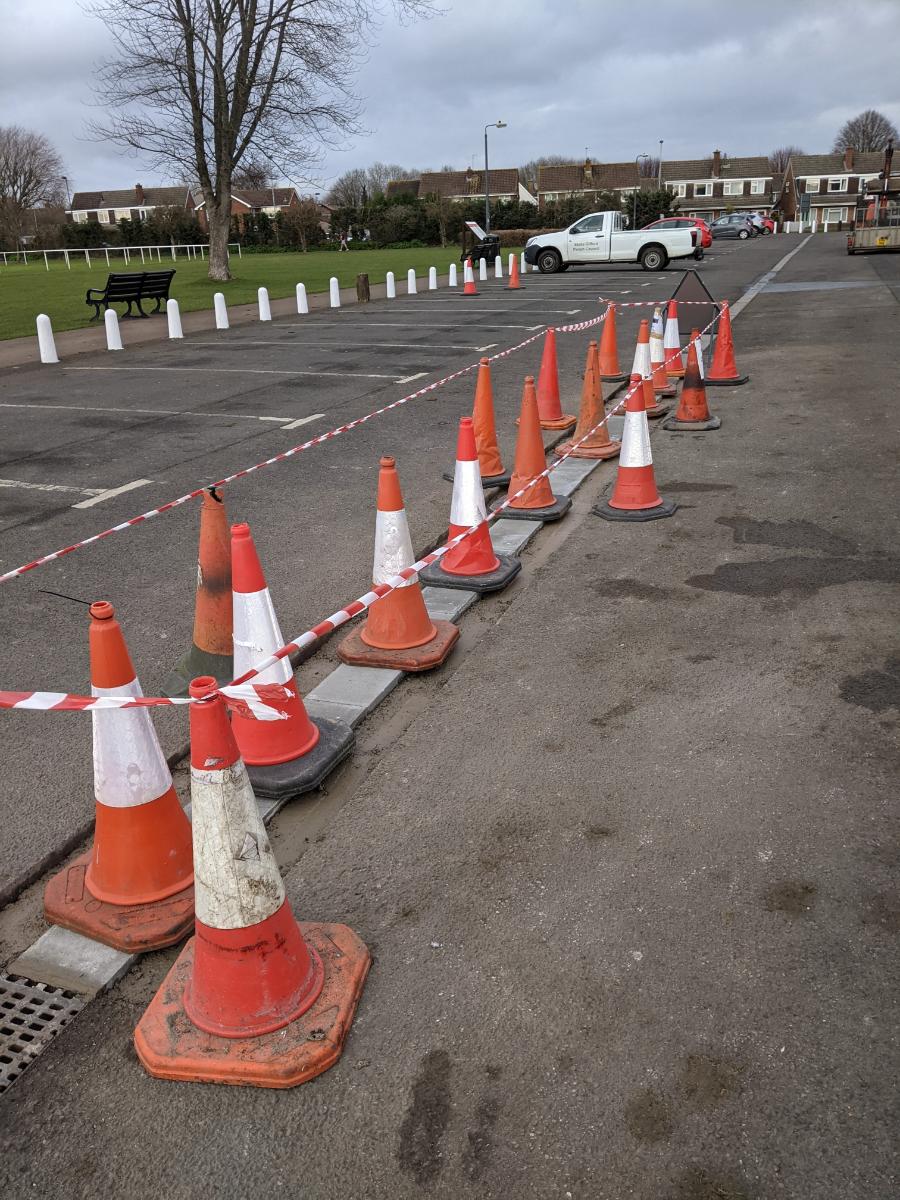 Little stoke car park repairs 1